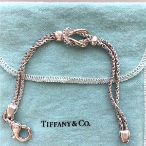 Tiffany & Co. Discontinued Infinity Bracelet - 925 Silver - 7.5 inches